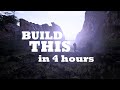 Build this in 4 hours using Unreal Engine. Learn 3d environment crafting and cinematics.