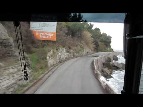 Dangerous road from