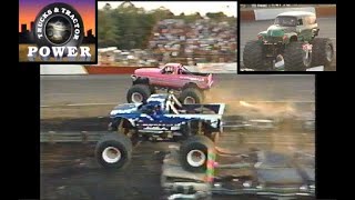 1990 TNT MONSTER TRUCK RACING! MYRTLE BEACH, SC! TRUCKS &amp; TRACTOR POWER!