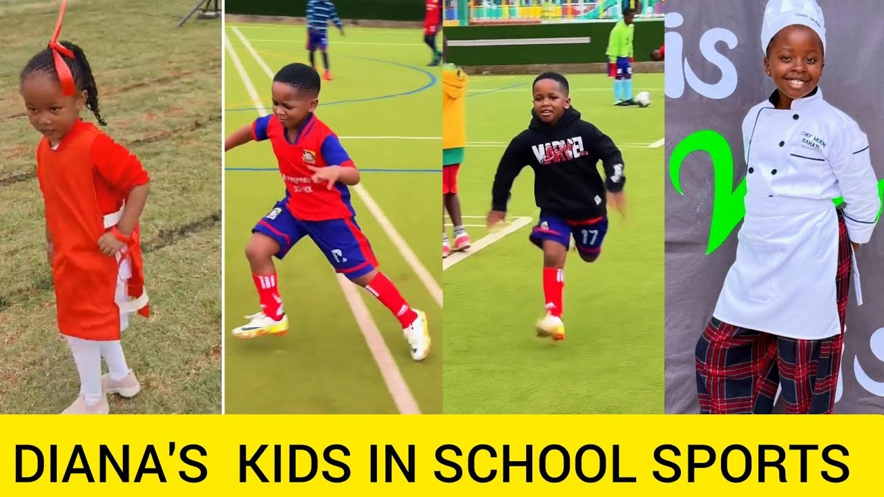 DIANA BAHATI EXCITED AS HER KIDS PARTICIPATE IN SCHOOL SPORTS| MUENI BAHATI, HEAVY, MJ| DIANA BAHATI