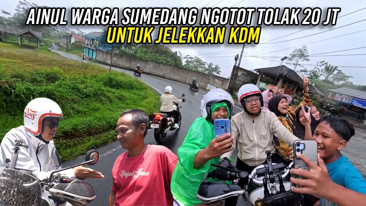 AINUL WARGA SUMEDANG NGOTOT TOLAK 20 JUTA - UNTUK JELEKKAN KDM