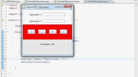Tutorial Java 54: Calculadora Parte 4