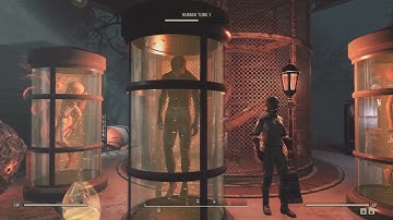 Abandoned Alien Abode -Fo76 Camp , Invaders from beyond themed.