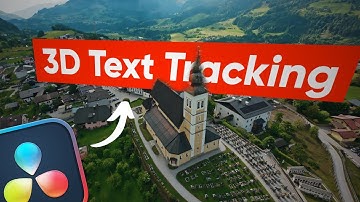 3D Text Tracking In Davinci Resolve 20 | All You Need To Know
