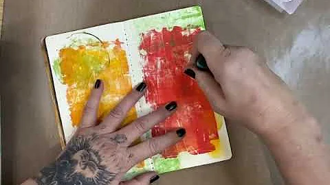 Dylusions Day by Dy - December Stencil Prep 2020