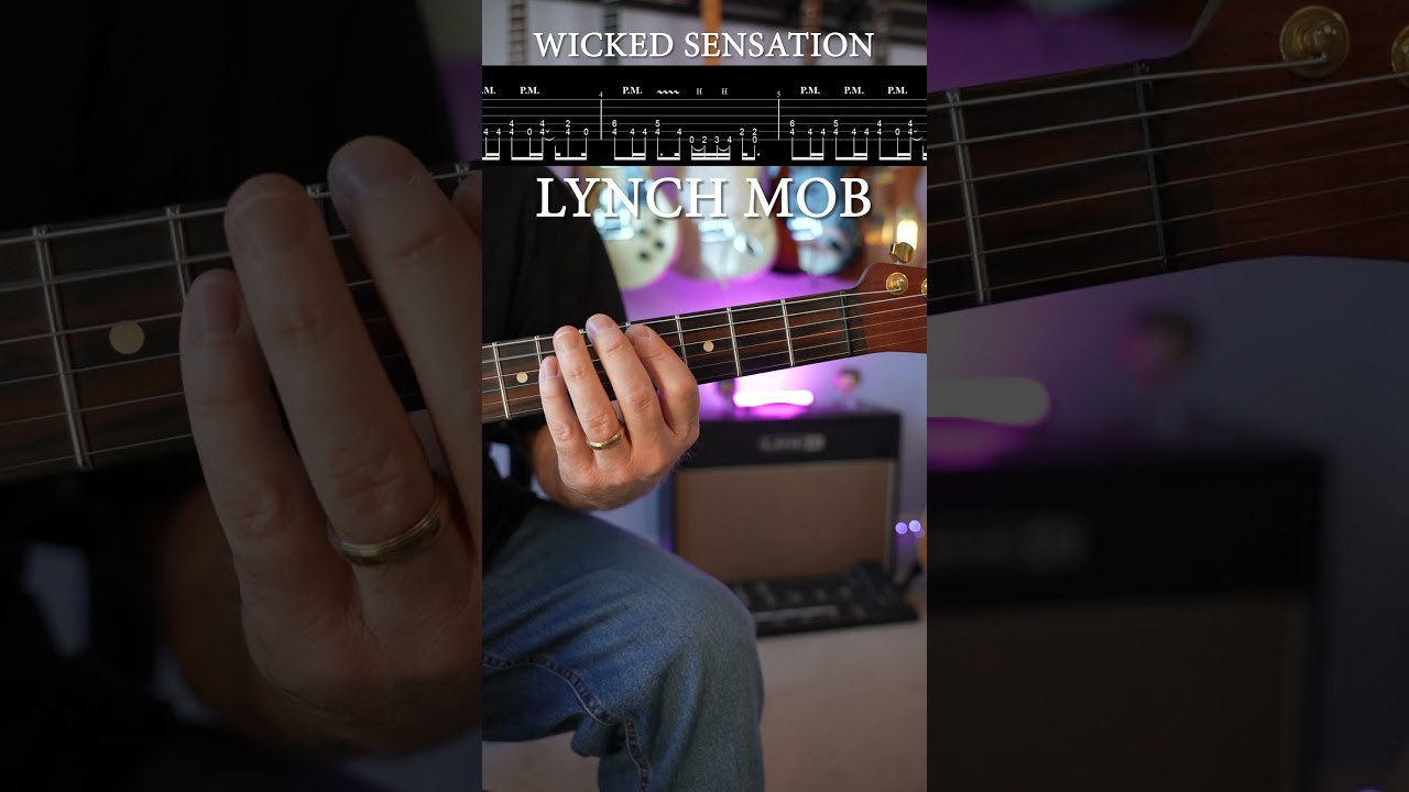 Wicked Sensation Guitar Riff by Lynch Mob / George Lynch - YouTube