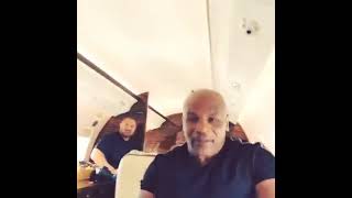 Mike Tyson started punching the guy who had been harassing him