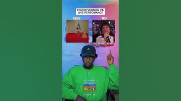 Thumbnail of Studio Version Vs. Live Perfomance: Lola Young "Messy" #shorts #music #trend #messy #pop #live