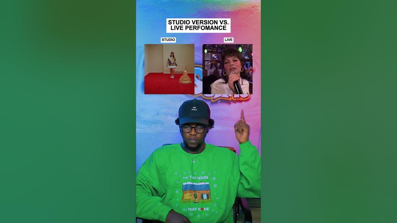Studio Version Vs. Live Perfomance: Lola Young "Messy" #shorts #music #trend #messy #pop #live