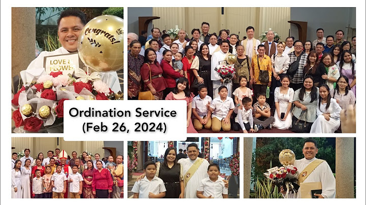 Let's rewind to this unforgettable moment (Ordination Service - Feb 26, 2024) #fyp #priest #ministry