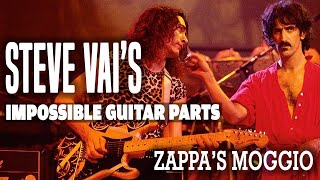 Steve Vai's Impossible Guitar Parts - Zappa's Moggio