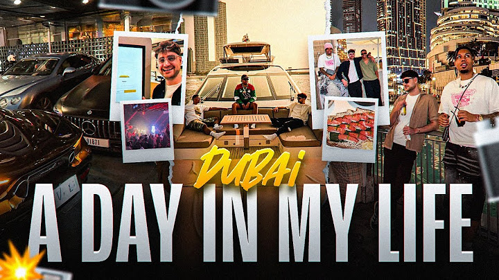 PARTY IN DUBAI mit SIDNEY & WILLY..😂🍾 Dubai Tagesvlog🌴