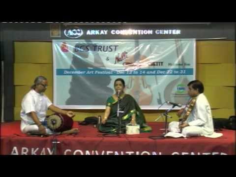 BGS Trust Margazhi Music Mahothsavam 2014 - Prema Rangarajan Vocal - YouTube