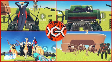 Nextbots In Playground Mod 4.3.6:Zoonomaly vs Zoochosis New Zombie Allies,Titan Monsters,Gold Titan