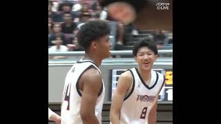🏆昨冬王者 #福岡大大濠 vs 昨夏王者 #鳥取城北の決戦！#本田蕗以 の豪快ダンク💥#福元源士 の鮮やかなアシスト 至高のプレーの連続！