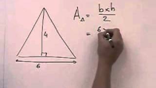 Calculer l'aire d'un triangle