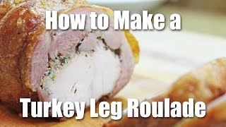 In two previous videos, we went over how to break down a whole turkey,
and then debone turkey leg thigh. this video i demonstrate take...