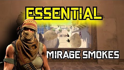 ESSENTIAL Mirage Smokes | CS2