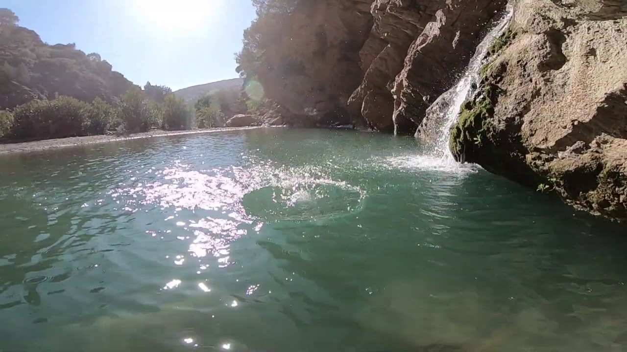 cascade de lac bleu zeboudja chlef   شلال القلتة الزرقاء الزبوجة الشلف
