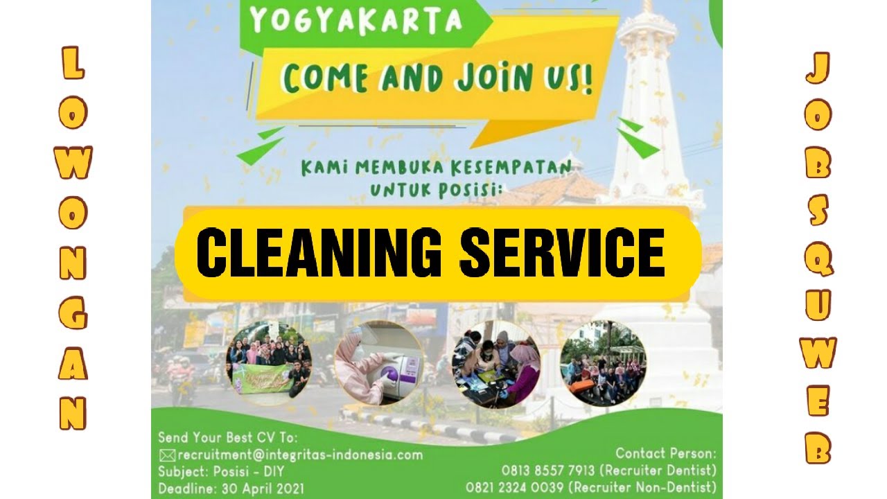 54 Lowongan Kerja Cleaning Service Gaji Umr 2020 Terbaru Cute766