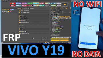 VIVO Y19 1915 FRP BYPASS NO WIFi NO DATA DONE VIA UNLOCKTOOL