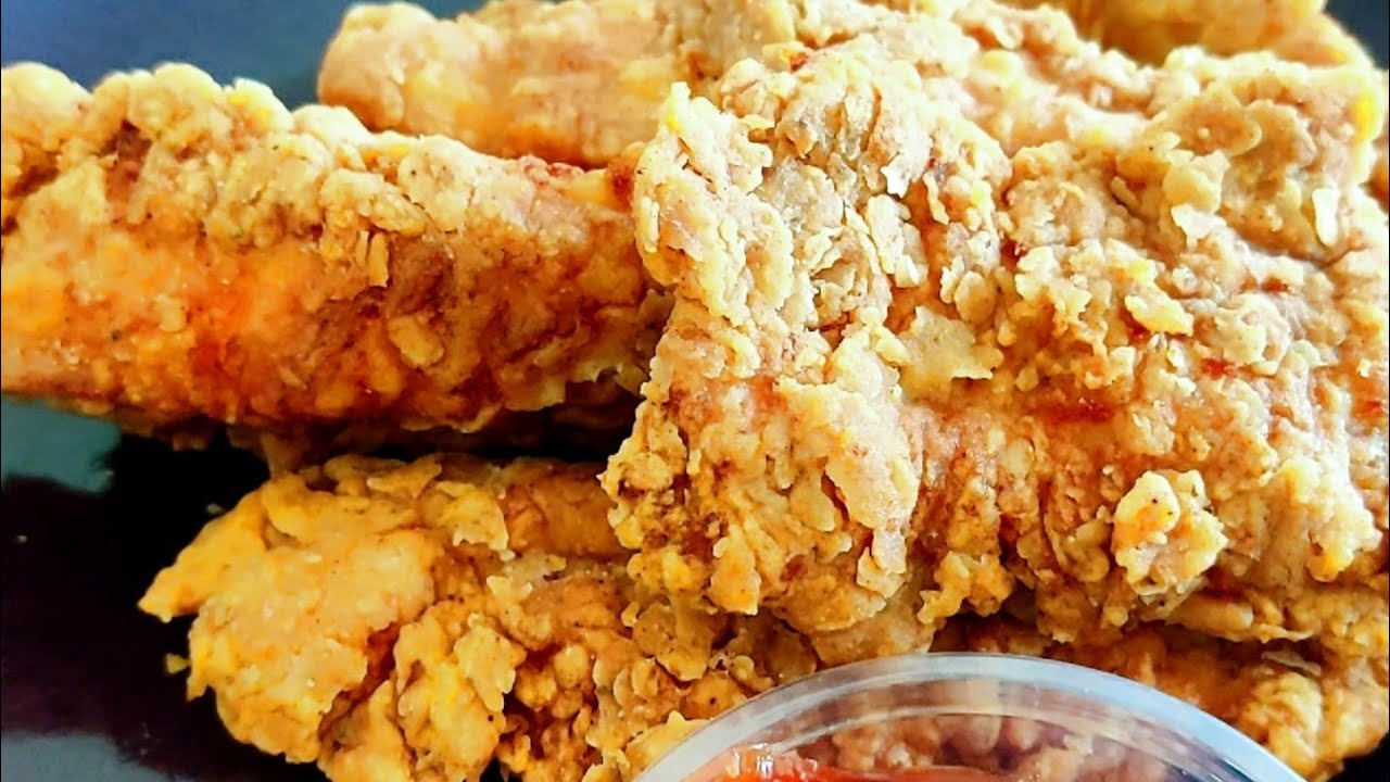 Chicken tenders l how to make chicken tenders YouTube
