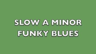 "AIN'T NO SUNSHINE WHEN SHE'S GONE"  STYLE SLOW MINOR FUNKY BLUES BACKING TRACK chords