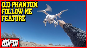 DJI Phantom 3 Standard with Litchi App - Follow Mode Test on a Motorcycle Footage