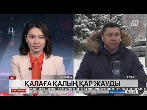 Бейне: Льежде қар жауа ма?