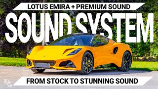 Player Profile Lotus Emira Sound System Upgrade | Next-Level Car Audio Experience