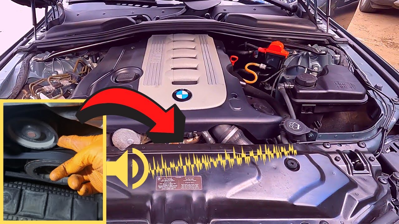 Rola Accesorii Motor BMW E60 M57 inainte si dupa inlocuire ; YouTube