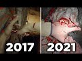 Ethans hands gets hurt every time in resident evil 7 to resident evil 8