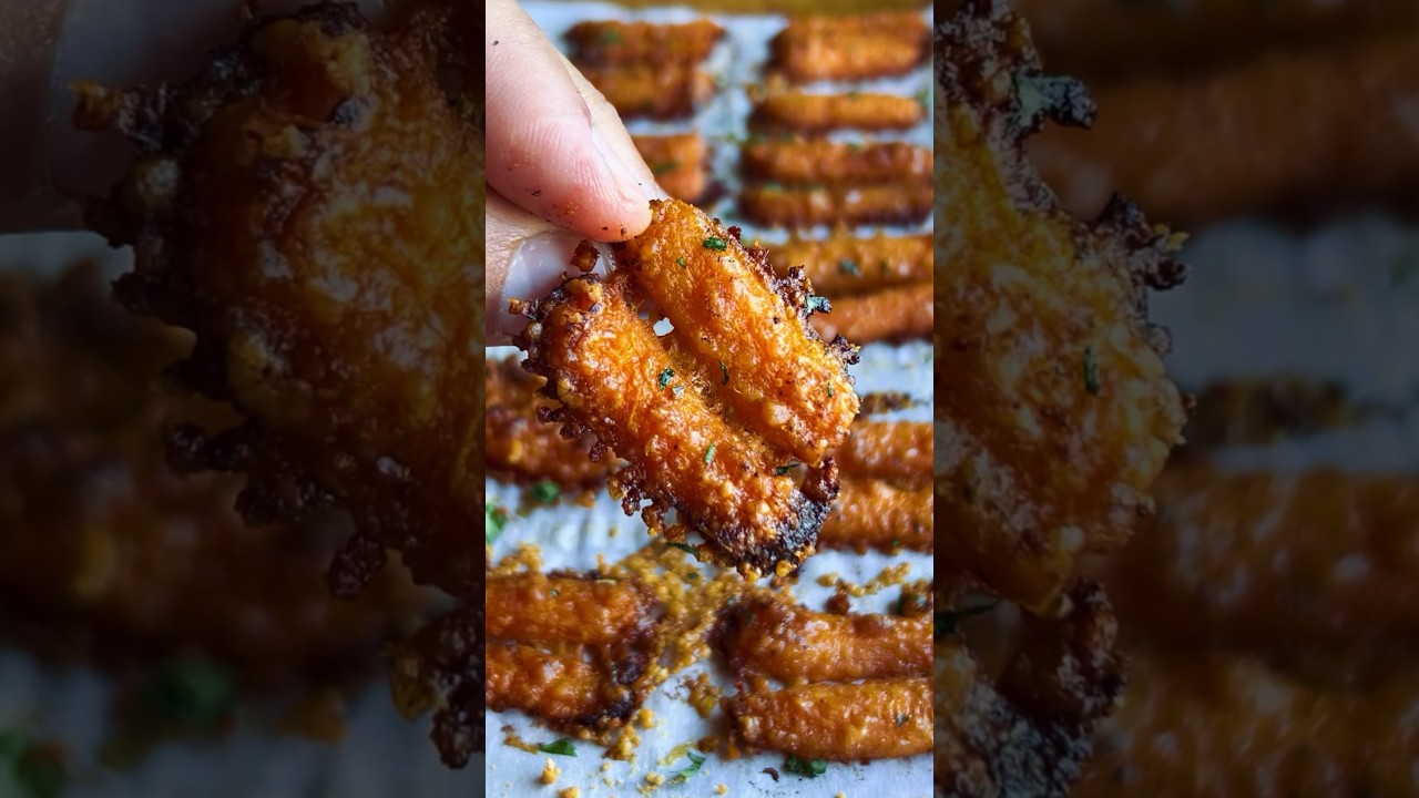 Parmesan-Crusted Carrots 🧀🥕