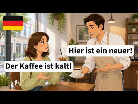 10 Short German Conversations for Beginners | 25 Minutes of German Conversations (A1-A2)
