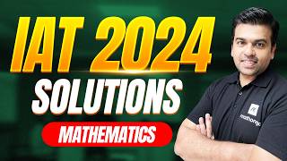 IAT 2024 Maths Solutions | IAT PYQs | IISER Aptitude Test | MathonGo