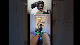 Real life Mario Kart challenge: house edition #mariokart #shorts #challenge