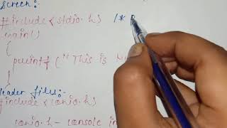 #clanguagetutorial #4: structure of c program| mcs011 IGNOU BCA TEE | preprocessor directive #mcs011