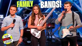 Family Bands That Took Music To Another LEVEL! THEY WENT OFF! 🔥