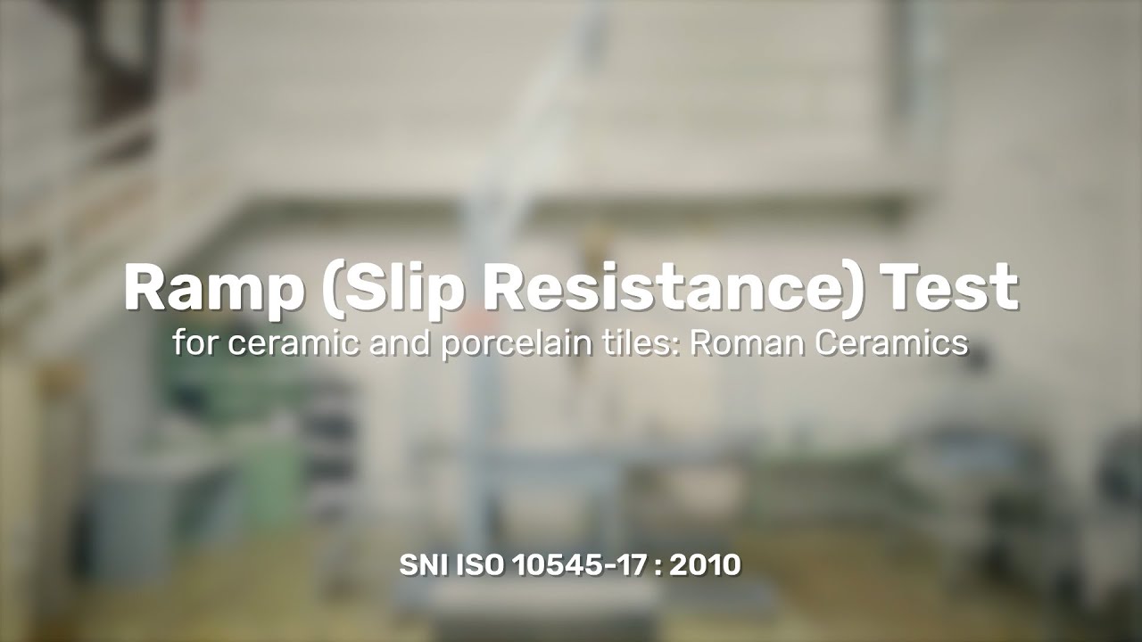 ROMAN Ramp Slip Resistance Test YouTube ROMAN Ramp Slip Resistance Test YouTube