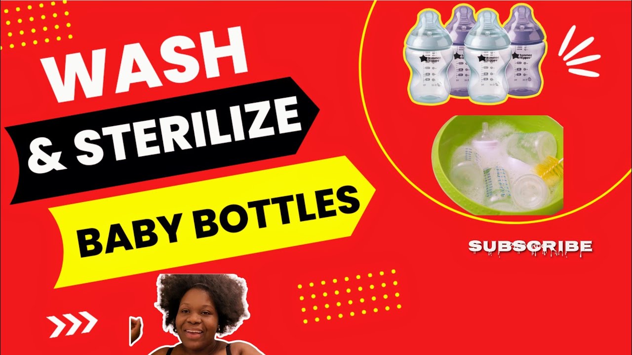 How To Wash & Sterilize Baby Bottles Meka Meek YouTube