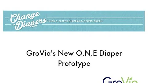 GroVia O.N.E. Cloth Diaper