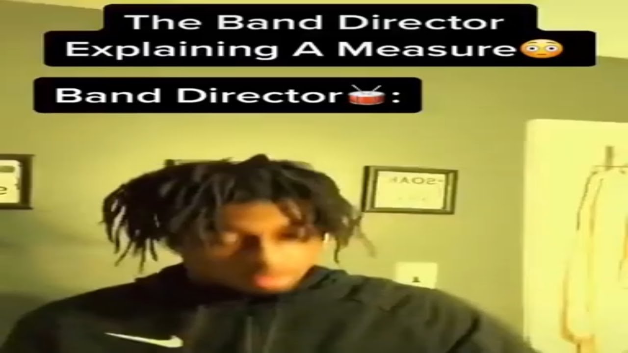 The Band Director Explaining A Measure 1BAND1SOUND ENTERTAINMENT.