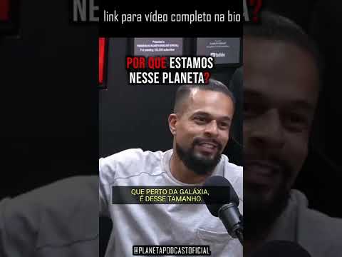 imagem do vídeo “A GENTE VEM PRA ESSE PLANETA PRA...” com Pierre Bittencourt | Planeta Podcast #shorts