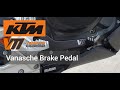 KTM 690 Vanasche Brake Pedal