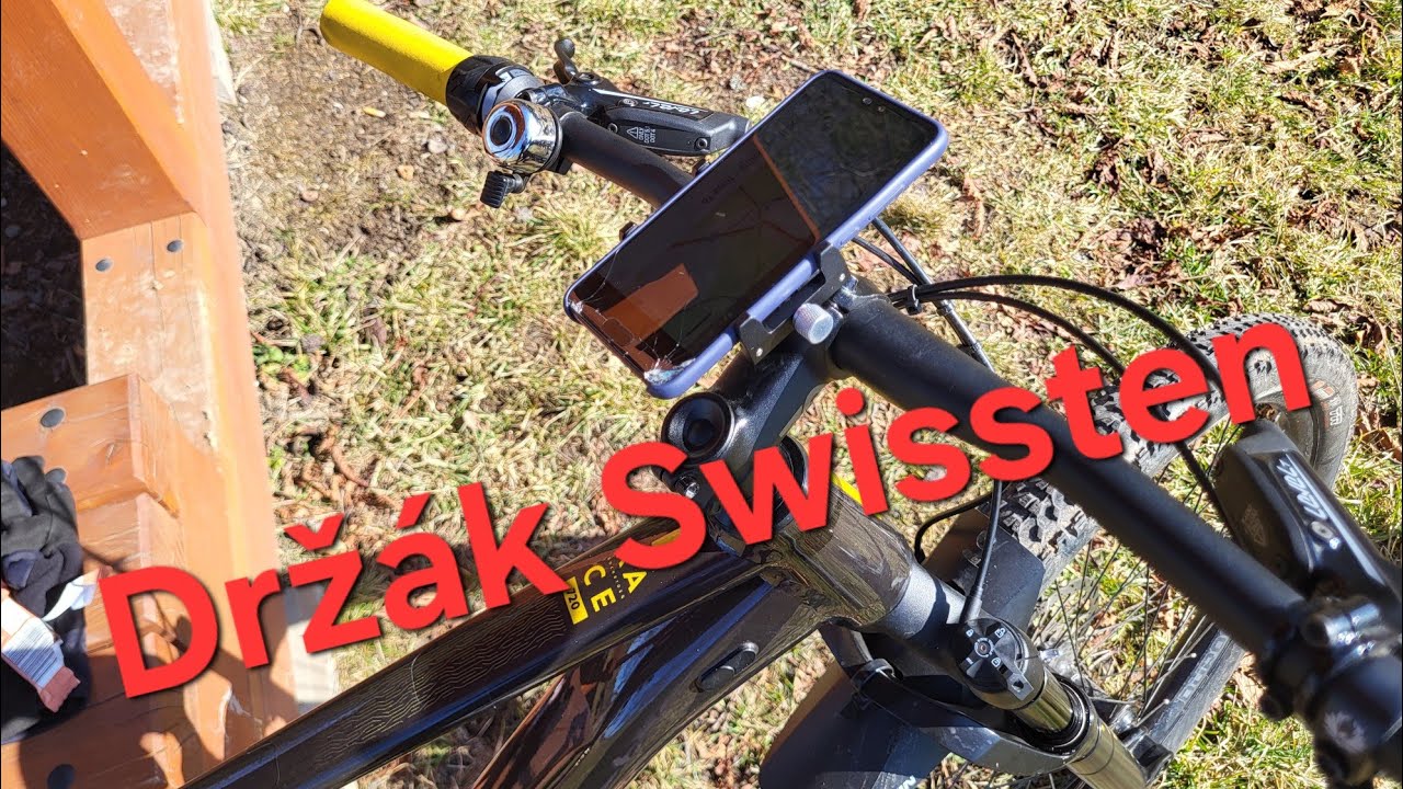 SWISSTEN BC2 držák mobilu na kolo, který se nehne!