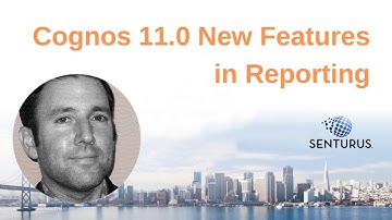 Cognos 11.0: Reporting Upgrade