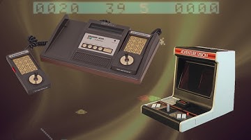 Emerson Arcadia 2001 & Adventure Vision (1982) - Video Game Years History