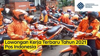 LOWONGAN KERJA TERBARU POS INDONESIA JANUARI 2021