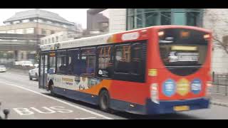 Here is the stagecoach bus 37275 in Guildford Wednesday 30 March 2022