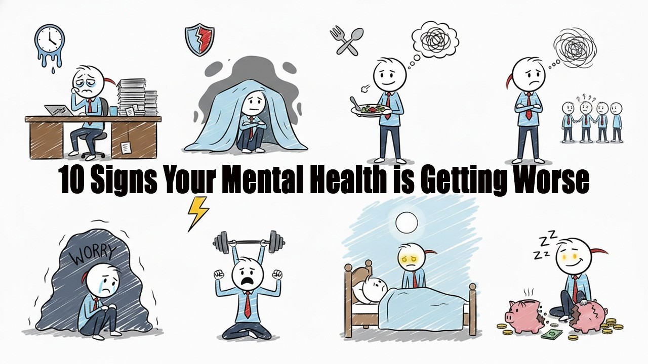 10 Signs Your Mental Health is Getting Worse - YouTube